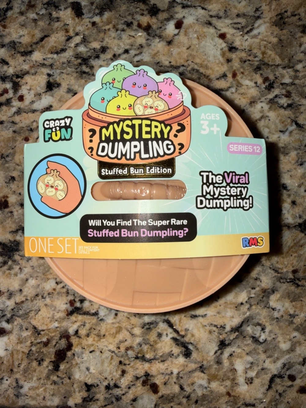 Mystery Dumpling Stuffed Bun Edition - Peach